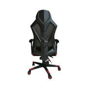 Thumbnail 4 of Геймърски стол RFG Soft Game, дамаска и меш, полиамидна основа, до 130 kg, черно-червен