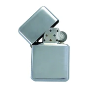 Thumbnail 1 of Tom Запалка EB-062, метална, полиран хром, с бензиново зареждане, 10 броя