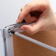 Thumbnail 4 of Top Office Бяла дъска, 90 x 120 cm, магнитна, с алуминиева рамка