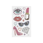 Thumbnail 3 of Creativ Company Стикери Готови за парти, диамантени, 10 х 16 cm, 1 лист
