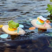 Thumbnail 8 of Small Foot Играчка Пеликан, за навиване, за вода, дървена