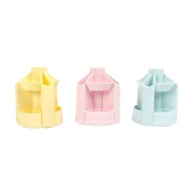 Thumbnail 2 of Office 1 Органайзер за бюро Bloom, въртящ се, празен, пастелносин