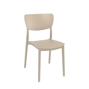 Thumbnail 3 of Градински стол RFG Moon, пластмасов, до 120 kg, бежов