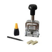 Thumbnail 2 of Foska Номератор, метален, автоматичен, с 6 цифри, височина 5 mm