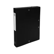 Thumbnail 5 of Exacompta Бокс с ластик, A4, PP, 4 cm, черен