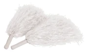 Thumbnail 3 of Помпони за мажоретки, 80 g, бели, 2 броя