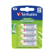 Thumbnail 1 of Акумулаторна батерия Verbatim, AA, HR6, 2500 mAh, 4 броя