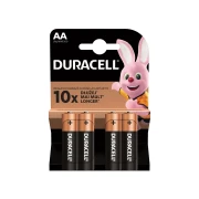 Thumbnail 1 of Алкална батерия Duracell, AA, LR6, 1.5 V, 4 броя