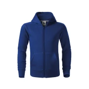 Thumbnail 4 of Malfini Детски суитшърт Zipper 412, поларен, размер 122 cm, възраст 6 години, син