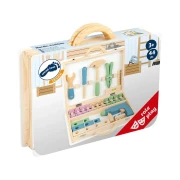 Thumbnail 8 of Small Foot Куфарче с инструменти, детско, дървено, 43 части