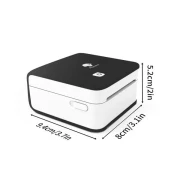 Thumbnail 2 of Принтер Phomemo M02 PRO-BK, преносим, мини, без мастило, максимална широчина на етикета 53 mm, черен