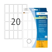 Thumbnail 2 of Herma Самозалепващи се етикети, за цени, 19 х 40 mm, бели, 640 броя, в кутия