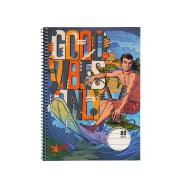 Thumbnail 3 of Тетрадка, A5, широки редове, офсетова хартия, спирала, 80 листа