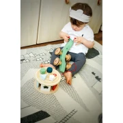 Thumbnail 6 of Small Foot Играчка за дърпане Охлюв, със сортер, дървен