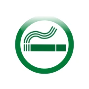 Thumbnail 1 of Office 1 Самозалепващ етикет, пиктограма „Място за пушене“