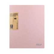 Thumbnail 2 of Sworld Папка Wheat Straw, с рингове, А5, розова