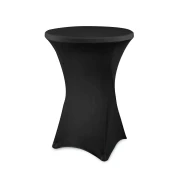 Thumbnail 1 of Покривка за коктейлна маса, от еластан, черна