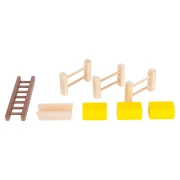 Thumbnail 3 of Small Foot Ферма с животни, дървена, 11 части