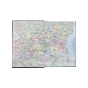 Thumbnail 6 of Календар-бележник, без дати, екокожа, 96 листа, A5, черен