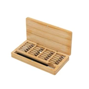 Thumbnail 2 of Office 1 Комплект отвертки Multibit, 24 части, в кутия от бамбук