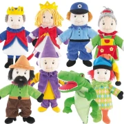 Thumbnail 2 of Beleduc Дисплей за кукли за ръка, дървен