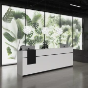 Thumbnail 6 of Рецепция RFG Ravena, 2000 х 632 х 1066 mm, ПДЧ, бяло-черна