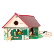 Thumbnail 9 of Small Foot Ферма с животни, дървена, 11 части