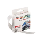 Thumbnail 4 of Безконечни етикети Colop E-Mark, текстилни, широчина 14 mm, дължина 8 m, бели