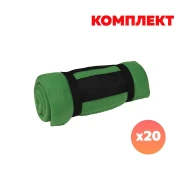 Thumbnail 2 of Arctica Одеяло, поларено, с калъф, зелено, с включен цветен печат, 20 броя