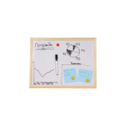 Thumbnail 3 of Office 1 Бяла дъска, магнитна, с дървена рамка, 40 x 60 cm