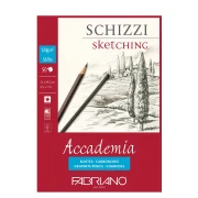 Thumbnail 1 of Fabriano Скицник за рисуване Accademia, A4, 120 g/m2, зърнеста структура, подлепен, 50 листа