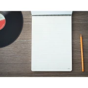 Thumbnail 6 of Gipta Academia Пад, 19 x 26 cm, бял, широки редове, микроперфорация, твърда корица, със спирала, 100 листа