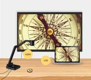 Thumbnail 4 of Документна камера IQ View E4521, HDMI, SD карта, VGA, USB, черна