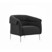 Thumbnail 3 of Фотьойл RFG Megan, с подлакътник, текстил, 890 х 820 х 740 mm, черен