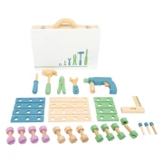 Thumbnail 3 of Small Foot Куфарче с инструменти, детско, дървено, 43 части