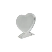 Thumbnail 4 of BESTSUB Кристал Сърце, 10.5 х 11 х 3.5 cm, с възможност за персонализация