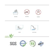 Thumbnail 3 of Изтривалка Olivo Greca, 100% полипропилен, 40 х 60 cm, сива