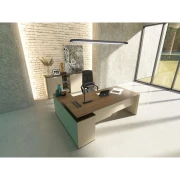 Thumbnail 6 of Ергономичен стол RFG STAR HB, дамаска и меш, Synchronous механизъм, до 150 kg, черна седалка, синя облегалка