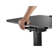 Thumbnail 5 of Маса RFG Active, с регулируема височина, 600 х 520 х 758-1128 mm, правоъгълен плот, черна