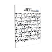 Thumbnail 7 of Gipta Тетрадка Beat, А4, бяла хартия, малки квадратчета, PP корица, 40 листа