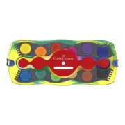 Thumbnail 2 of Faber-Castell Акварелни бои Connector - Динозавър, 12 цвята