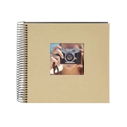 Thumbnail 3 of Goldbuch Албум, с 40 черни страници, със спирала, 20 х 20 cm, бежов