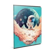 Thumbnail 5 of Gipta Тетрадка Astropastel, А4, бяла хартия, малки квадратчета, картонена корица, 60 листа