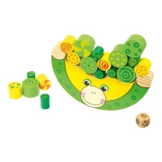 Thumbnail 2 of Small Foot Игра за баланс Жаба, дървена, 20 части