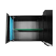 Thumbnail 5 of Контейнер RFG, метален, с три чекмеджета и ключ, 390 х 520 х 600 mm, черен