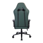 Thumbnail 4 of Геймърски стол RFG Nett, екокожа, полиамидна основа, до 130 kg, тъмнозелено-златист