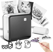 Thumbnail 8 of Принтер Phomemo M02 PRO-BK, преносим, мини, без мастило, максимална широчина на етикета 53 mm, черен