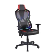 Thumbnail 4 of Геймърски стол RFG Viper, екокожа и меш, полиамидна основа, до 130 kg, черно-червен