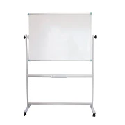 Thumbnail 3 of Top Office Бяла дъска, 90 x 120 cm, магнитна, двулицева, на колела