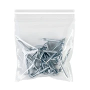 Thumbnail 2 of Office 1 Плик с цип, 5 x 5 cm, прозрачен, 100 броя